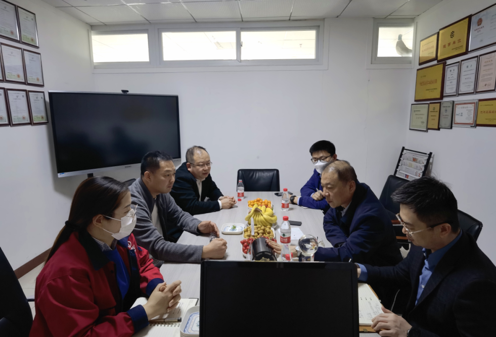 淄博市高新區管委會劉大力主任蒞臨朗達調研指導